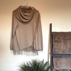 EUC Joseph A. Fringe Sweater